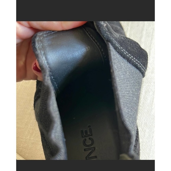 Vince Newlyn Black Suede High Top‎ Sneaker Boots - Picture 9 of 10